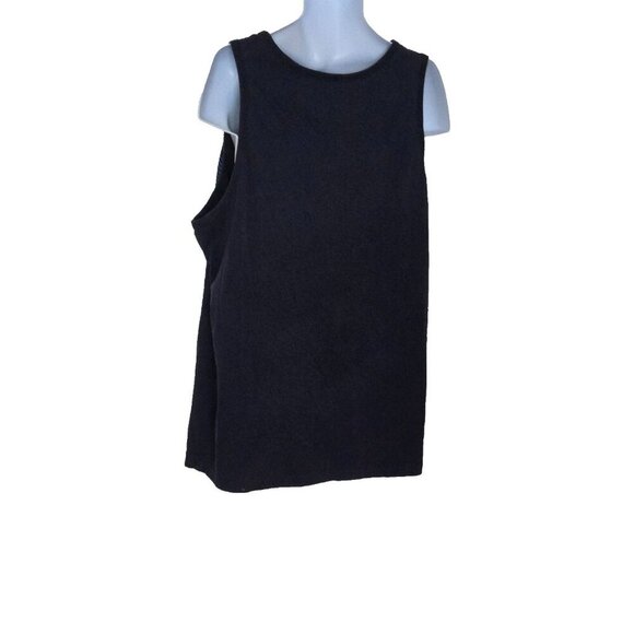 Nike Men's Dri-Fit tee Swoosh Logo Sleeveless top blue size XXL - Picture 6 of 6